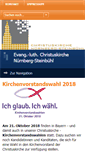 Mobile Screenshot of christuskirche-nuernberg.de